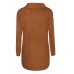 Women Casual Turtleneck Long Sleeve Solid Color Sweaters Women Casual Turtleneck Long Sleeve Solid Color Sweaters