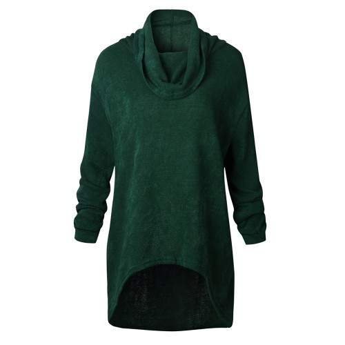 Women Casual Turtleneck Long Sleeve Solid Color Sweaters Women Casual Turtleneck Long Sleeve Solid Color Sweaters